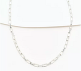 David Markstein Sterling Silver Premiere Luxe 20" Paperclip Necklace